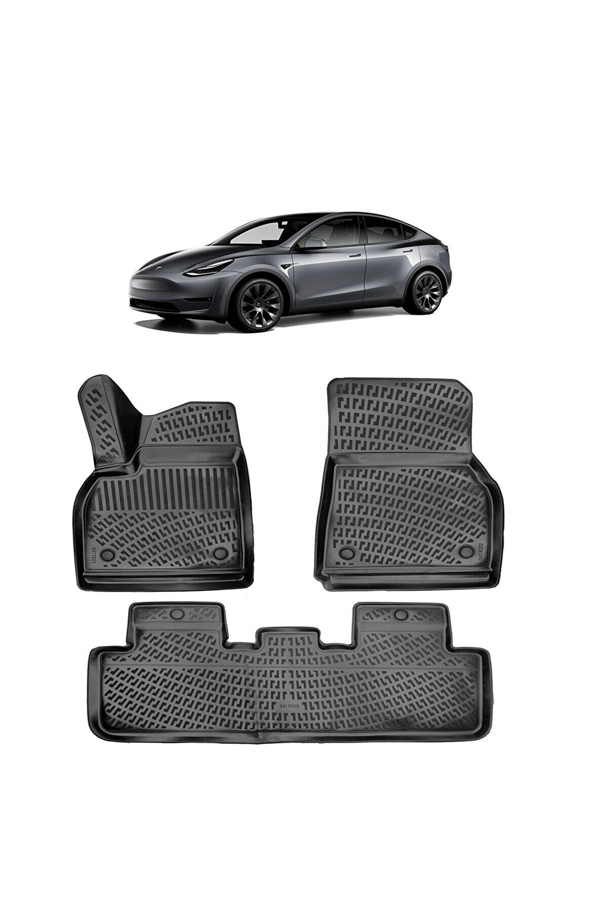 Rizline Tesla Model Y 2019 Sonrası 3D Havuzlu Paspas Fiyat ve